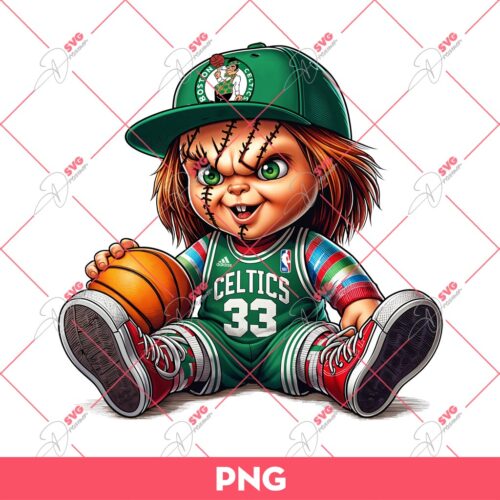 Chucky Boston Celtics NBA Basketball PNG, Chucky Celtics PNG, Chucky Basketball PNG