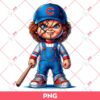 Chucky Chicago Cubs PNG, Chucky Baseball PNG