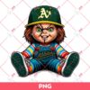 Chucky Oakland Athletics PNG, Chucky Baseball PNG