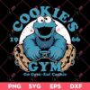 Cookie's Gym SVG PNG, Cookie's Fitness SVG PNG