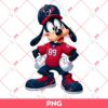 Cute Goofy Texans NFL PNG, Disney Goofy Football Fan Houston Texans PNG