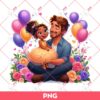 Dad And Daughter Tiana Princess PNG, Happy Fathers Day PNG, Dad And Girl Princess PNG
