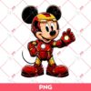 Disney Mickey Iron Man PNG, Iron Man X Mickey Mouse PNG