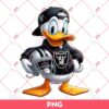 Donald Duck Las Vegas Raiders PNG, Disney Donald NFL Football PNG
