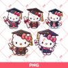 Hello Kitty Graduation 2024 PNG, Kitty Graduation PNG