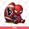 Houston Texans Spiderman PNG, Spiderman Football Texans NFL PNG
