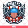 Husband Dad Protection Hero PNG, Patriotic Dad PNG, 04th Of July PNG