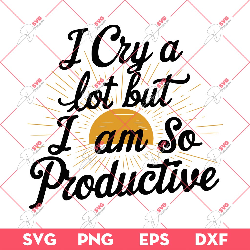 I Cry A Lot But I Am So Productive SVG, TTPD Swiftie SVG, Taylor Swift Album SVG