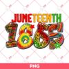 Juneteenth 1865 PNG, Breaking Every Chain Juneteenth PNG