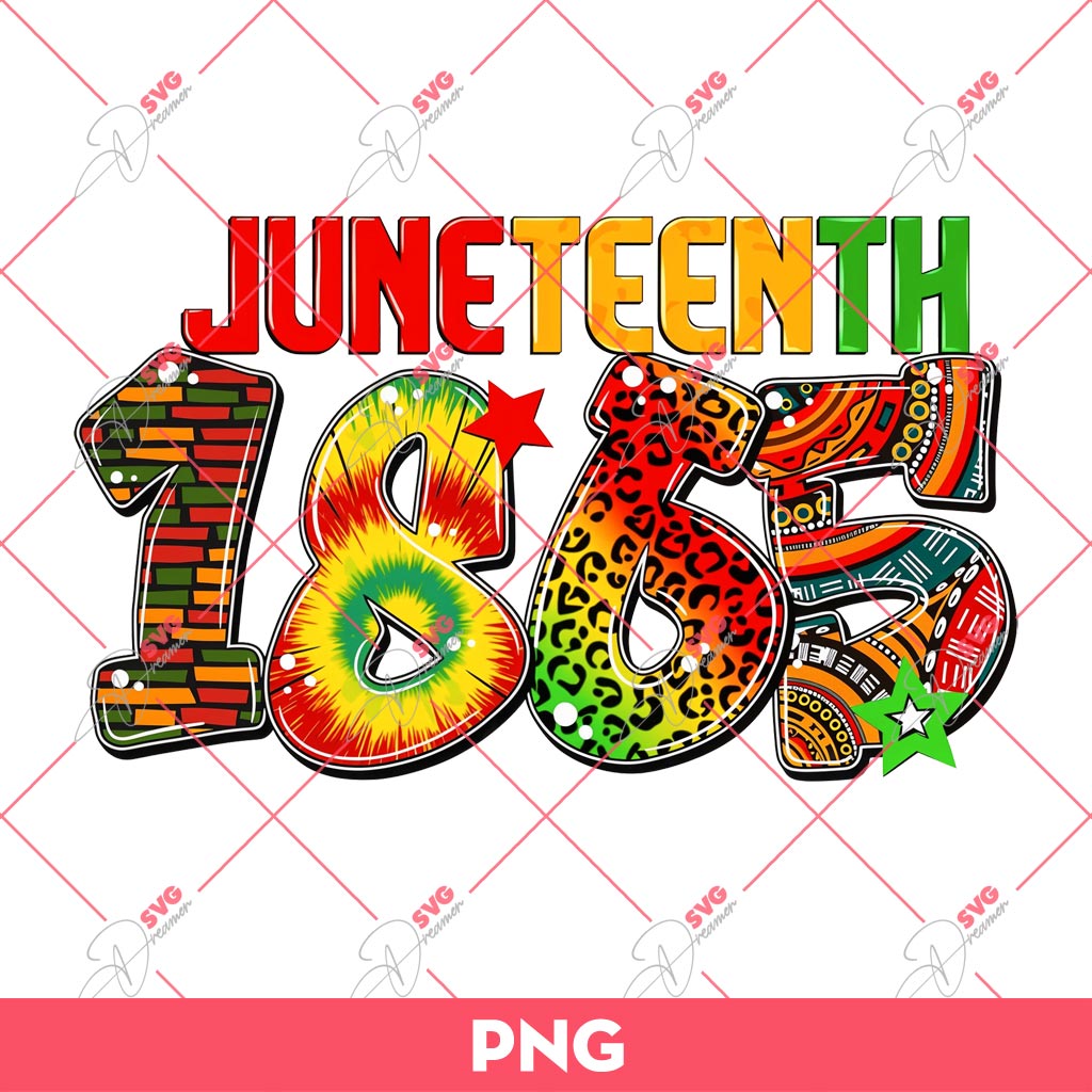 Juneteenth 1865 PNG, Breaking Every Chain Juneteenth PNG