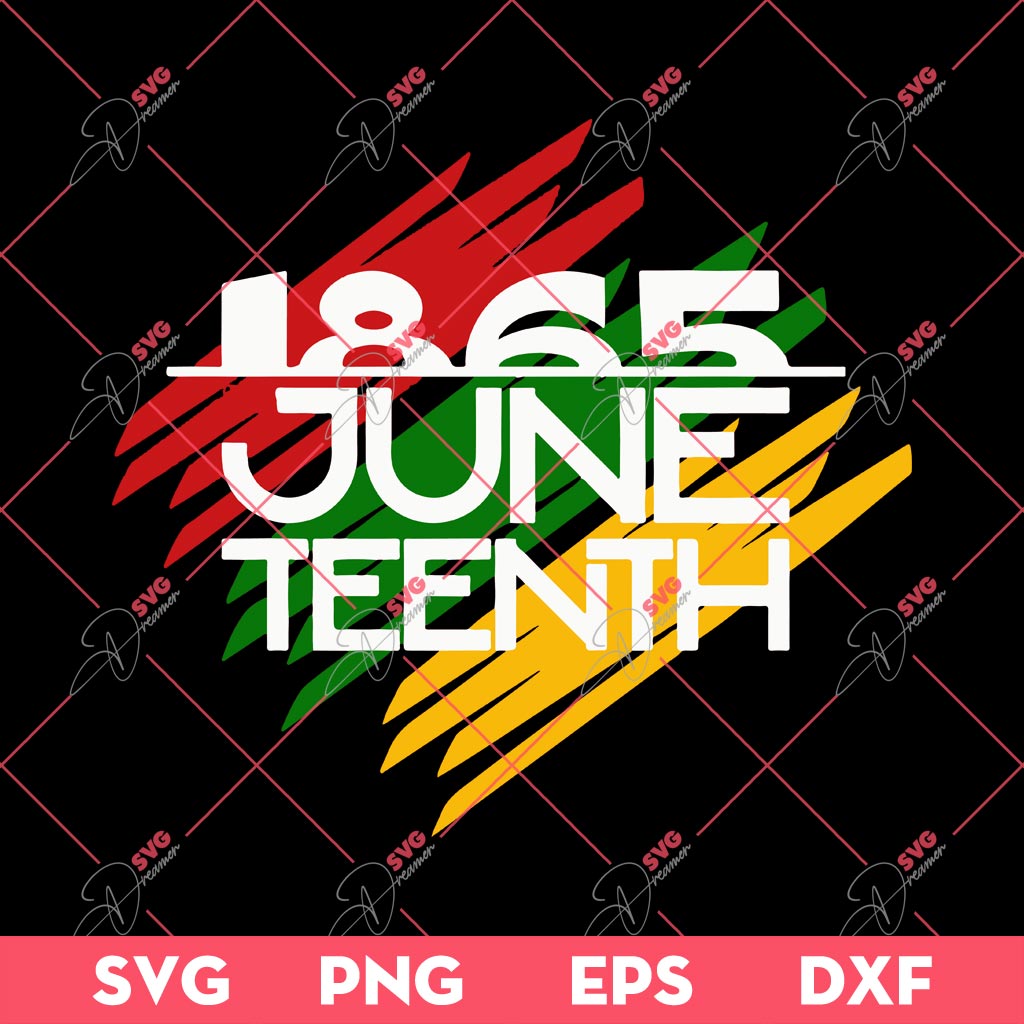 Juneteenth 1865 SVG, Black History SVG PNG, Black Live Matter SVG PNG
