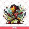 Juneteenth Iron Man PNG, Superhero Avengers Juneteenth Breaking Every Chain PNG, Black History PNG