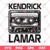 Kendrick Lamar SVG, Cassette Kendrick Lamar SVG PNG EPS DXF