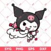 Kuromi Cupid SVG Kuromi SVG PNG EPS DXF