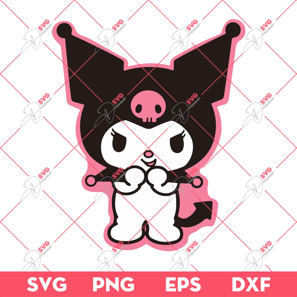 Kuromi SVG, Hello Kitty SVG