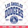 LA Dodgers Logo SVG, Baseball Los Angeles Dodgers Logo SVG PNG EPS DXF