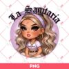 La Sagitaria Chicana Girl PNG, Cute Latina Girl PNG, Zodiac Signs Girl PNG