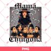 Mama Chingona With 3 Boys And 2 Girls PNG, Mothers Day PNG