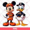 Mickey And Donald Astros MLB PNG, Houston Astros PNG, Disney Baseball PNG