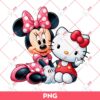 Minnie Mouse And Hello Kitty PNG, Minnie Mouse Friends PNG