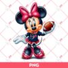 Minnie Mouse Houston Texans PNG, Disney Minnie NFL Football PNG