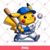 PIkachu Kansas City Royals PNG, Pikachu MLB Baseball Player PNG
