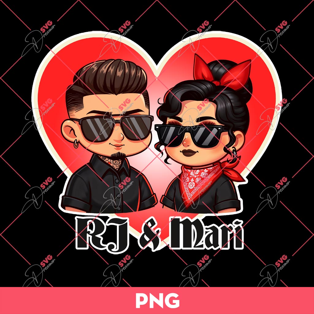 RJ And Mari PNG