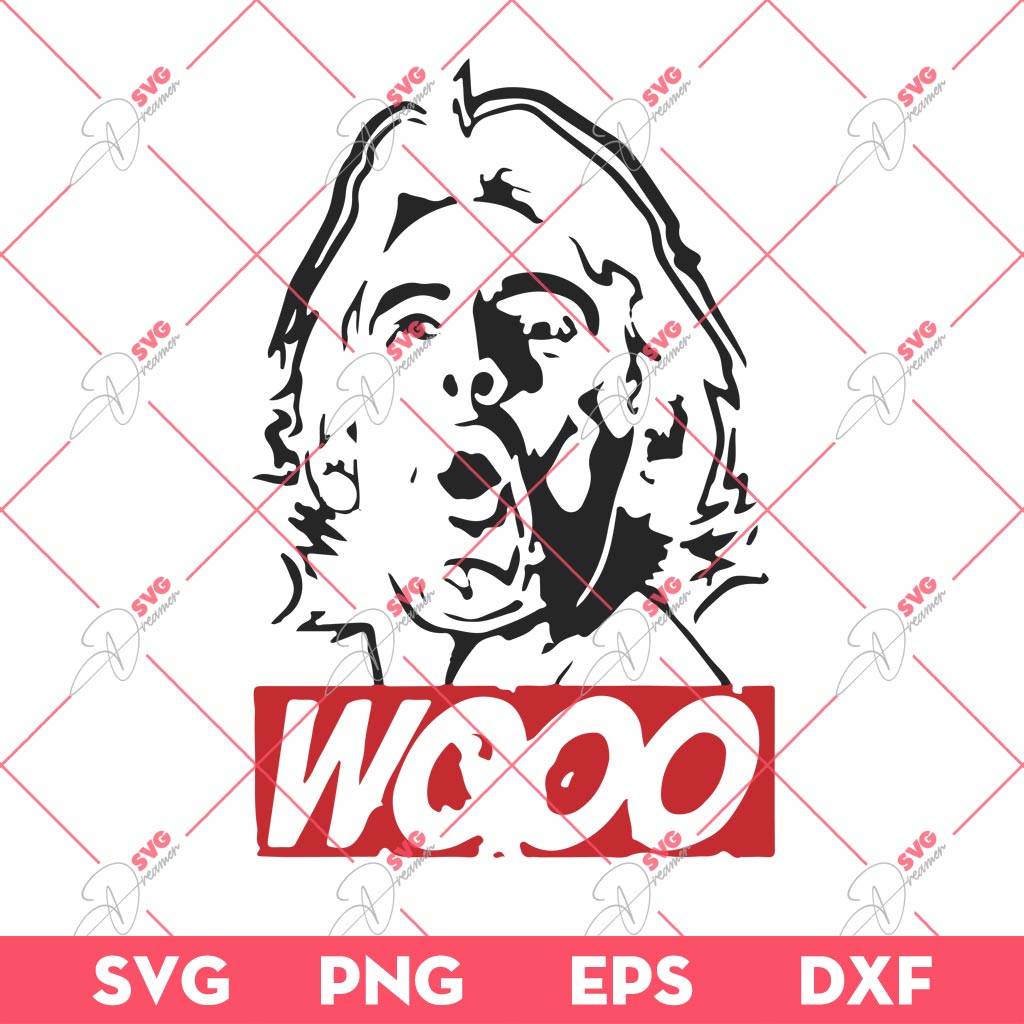 Ric Flair Wooo SVG PNG EPS DXF