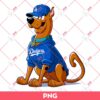 Scooby Doo Los Angeles Dodgers PNG, LA Dodgers Baseball PNG