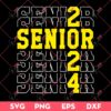 Senior 2024 SVG, Graduation 2024 SVG PNG EPS DXF
