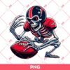 Skeleton Houston Texans PNG, Skull Texans PNG, Skeleton NFL Football PNG