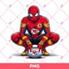 Spiderman Kansas City Chiefs PNG, Superhero NFL Football PNG
