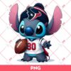 Stitch Houston Texans PNG, Stitch NFL Football PNG