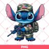 Stitch Patriotic PNG, Stitch American PNG, Disney Stitch US Army PNG