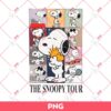 Swift Eras Tour Snoopy PNG, The Snoopy Tour PNG