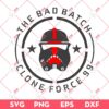 The Bad Batch Clone Force 99 SVG PNG, The Bad Batch Star Wars SVG PNG EPS DXF