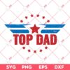 Top Dad US Flag PNG, Fathers Day PNG, America Dad PNG