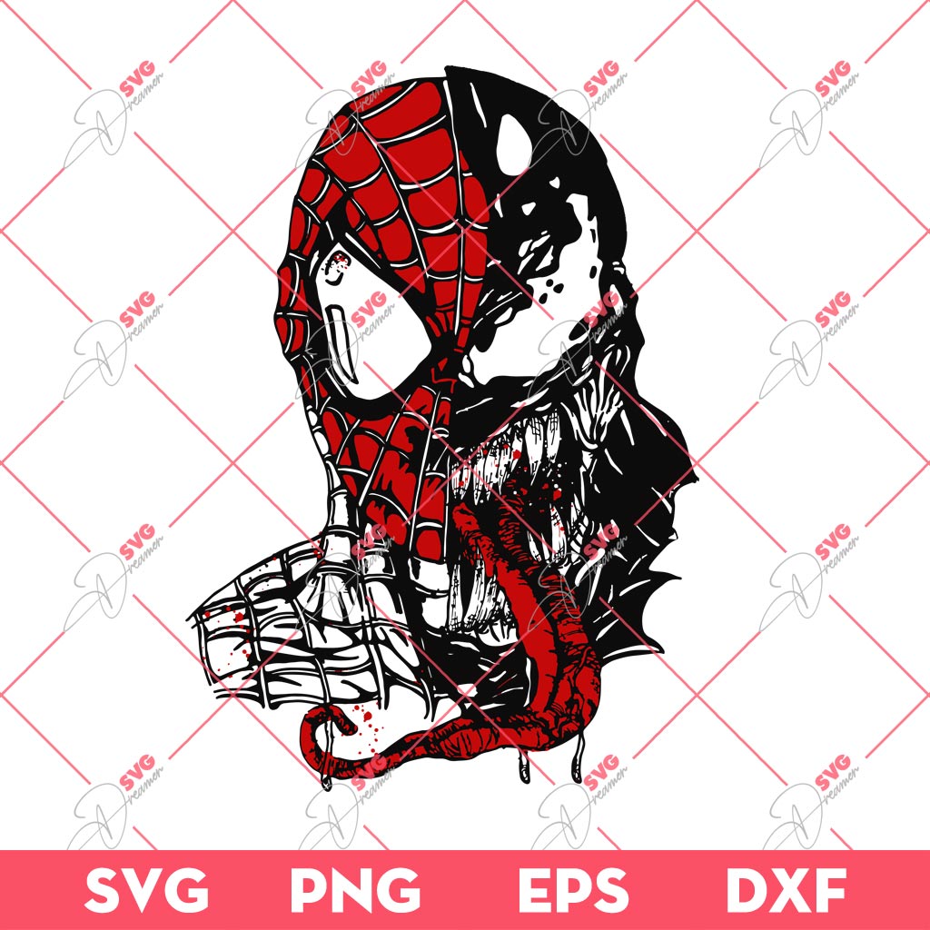 Venom Spider Man SVG PNG EPS DXF, Venom SVG, Spider Man SVG