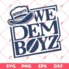We Dem Boyz Football Cowboys SVG PNG, Football Cowboys SVG PNG EPS DXF
