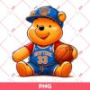 Winnie The Pooh New York Knicks Basketball PNG, Pooh Bear NBA Basketball Knicks PNG