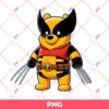 Winnie The Pooh X Wolverine PNG, Wolverine The Pooh PNG