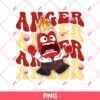 Anger Inside Out 2 PNG, It's Okay To Feel All The Feels PNG