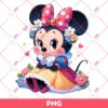 Baby Minnie Mouse x Snow White Princess PNG, Disney Characters PNG