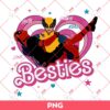Besties Wolverine And Deadpool PNG, Deadpool Wolverine Meme PNG