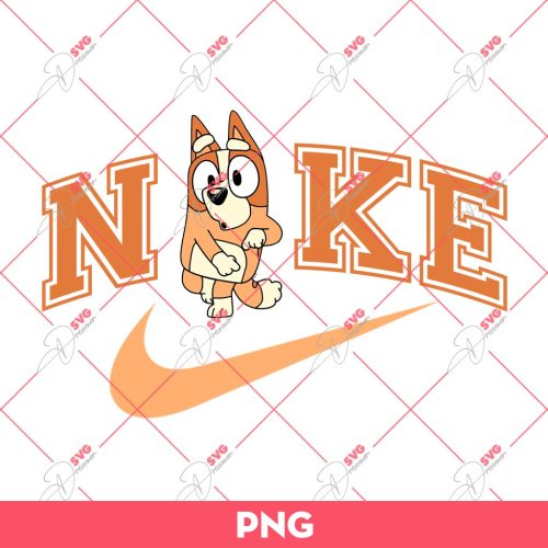 Bingo Nike Logo PNG, Nike Just Do It PNG, Bluey PNG