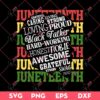 Black Father SVG PNG, Juneteenth SVG PNG, Black Freedom 1865 SVG PNG