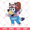 Bluey Ms Rachel SVG PNG, Bluey SVG PNG