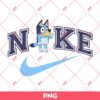 Bluey Nike Logo PNG, Nike Just Do It PNG, Bluey PNG