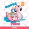 Bluey Summer Vibes PNG, Bluey Holiday PNG, Hello Summer PNG