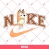 Chilli Heeler Nike Logo PNG, Nike Just Do It PNG, Bluey PNG